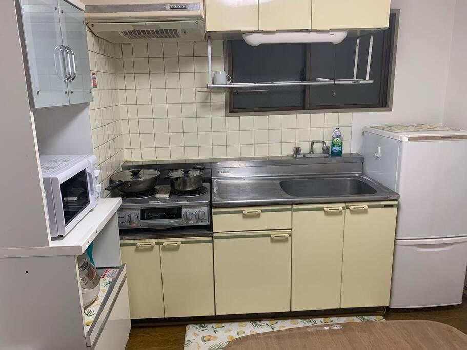 Apartment 402*2月限定sale!*可住4人/独立2室/近锦系町&晴空塔/出行便利/设施配套齐全/可做饭 *