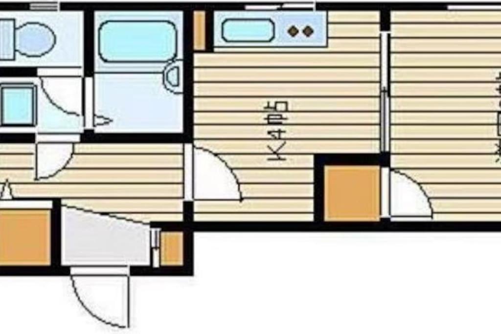Apartment 402*2月限定sale!*可住4人/独立2室/近锦系町&晴空塔/出行便利/设施配套齐全/可做饭 Tokyo