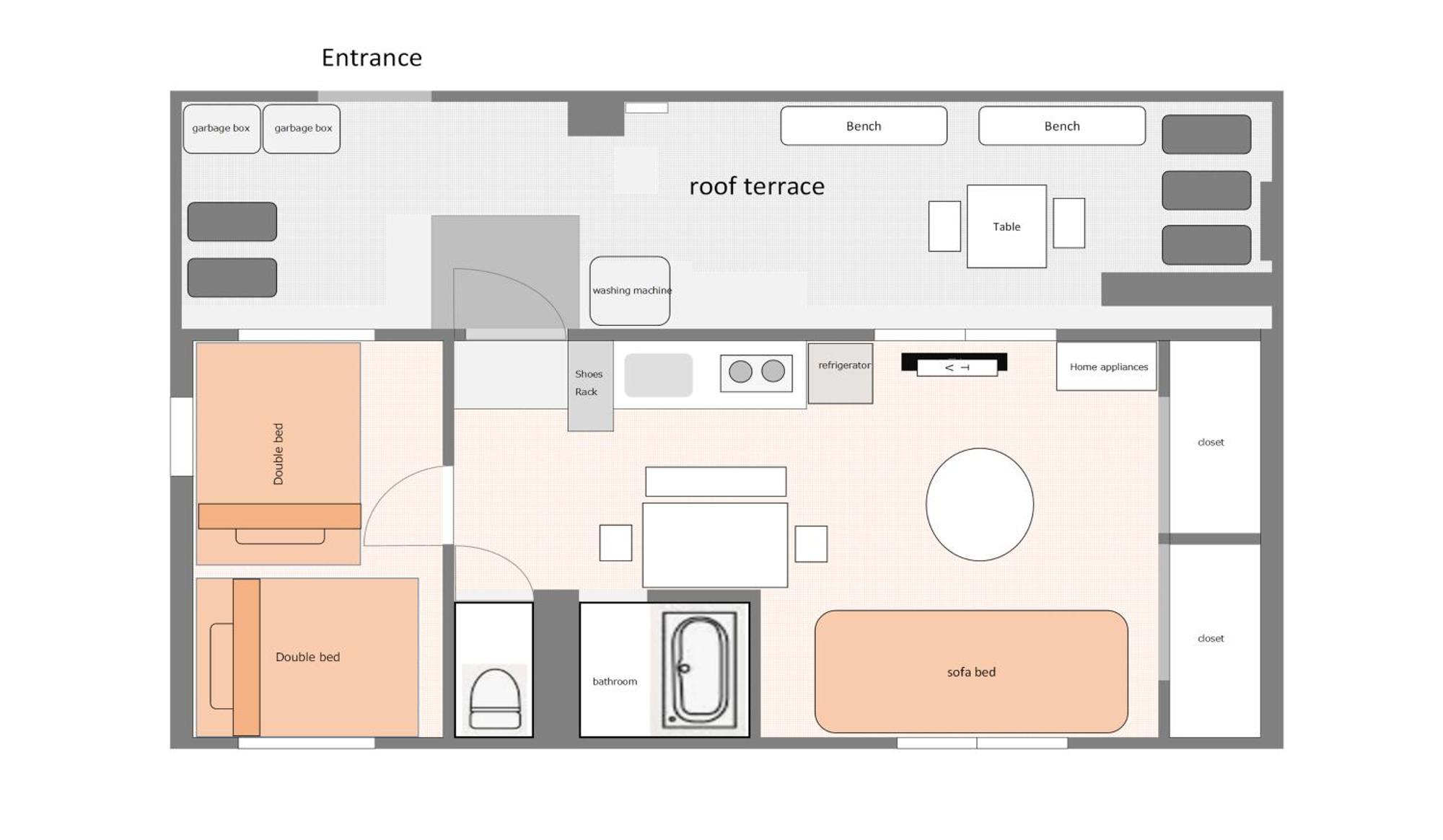 V.close To Nishi-shinjuku/frwif/ Roof Terrace Tokyo