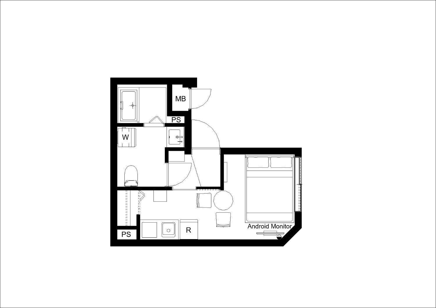 Apartment Cozy Base Nogata *