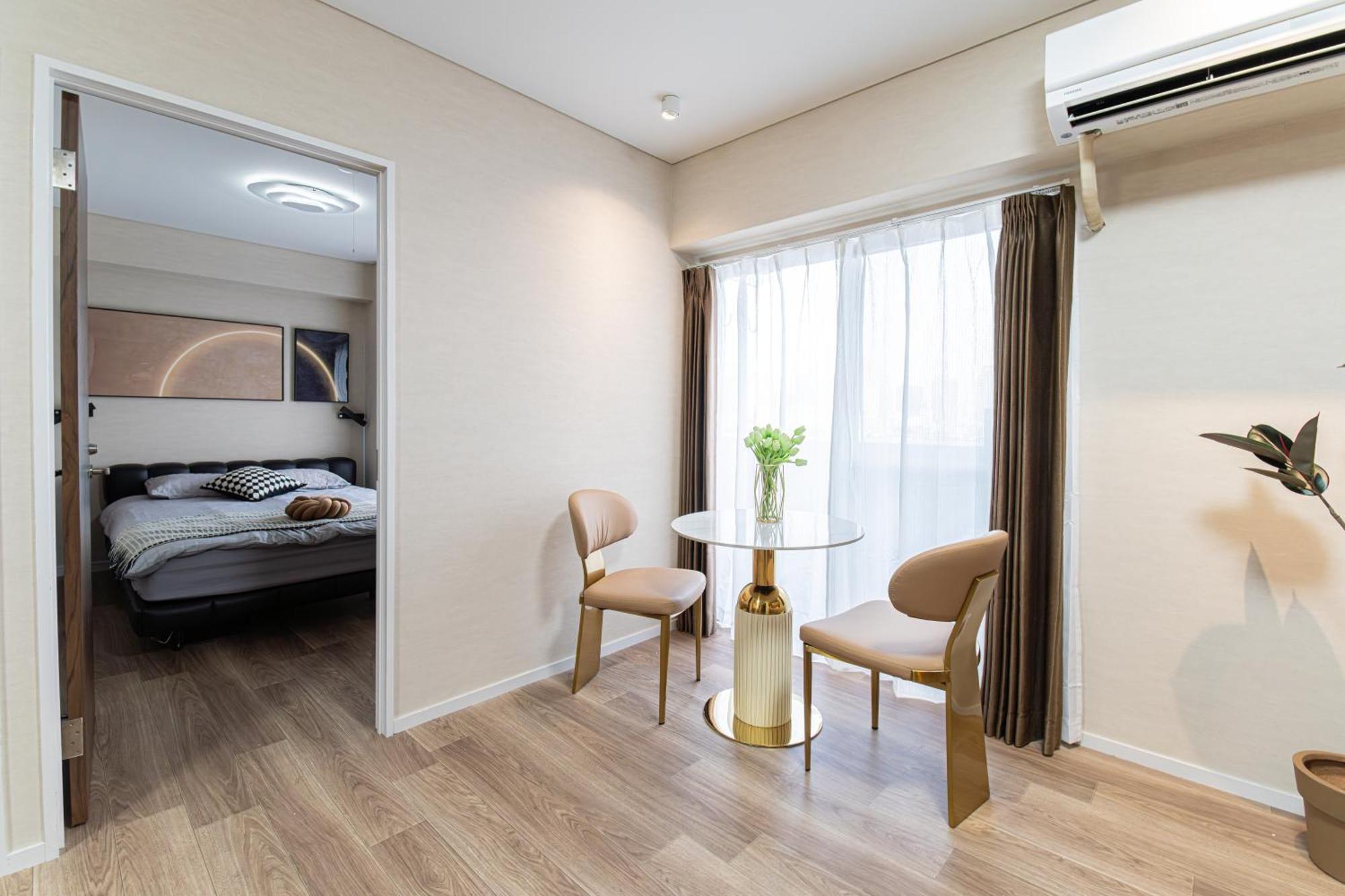 Apartment Z7全新装修套房3室2厅 新宿2站4分钟,max 8p-spacious,3rooms Near Shinjuku Tokyo