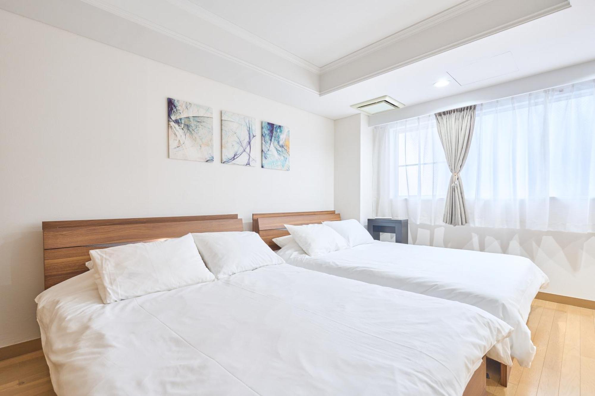 95㎡/駅徒歩7分/エレベータ付き/お洒落2ldk/free Wifi Apartment