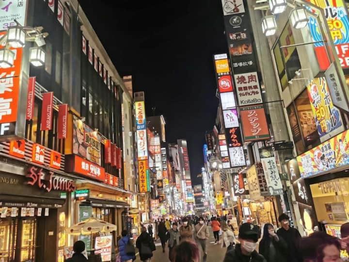 Shinjuku Center-4mins To 10min To Kabukicho-新宿商圈loftoom 002 Aparthotel