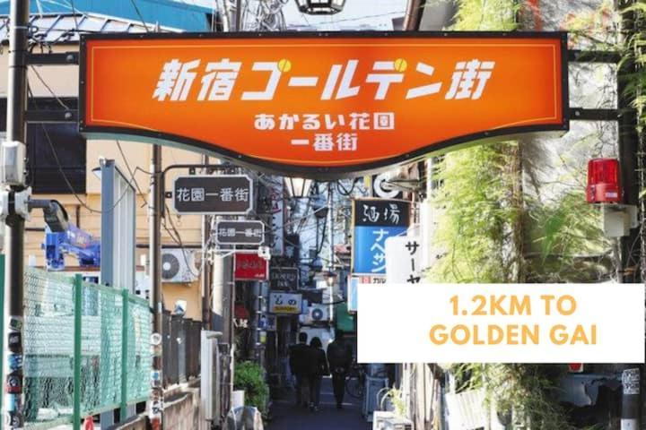 Shinjuku Center-4mins To 10min To Kabukicho-新宿商圈loftoom 002 Aparthotel *