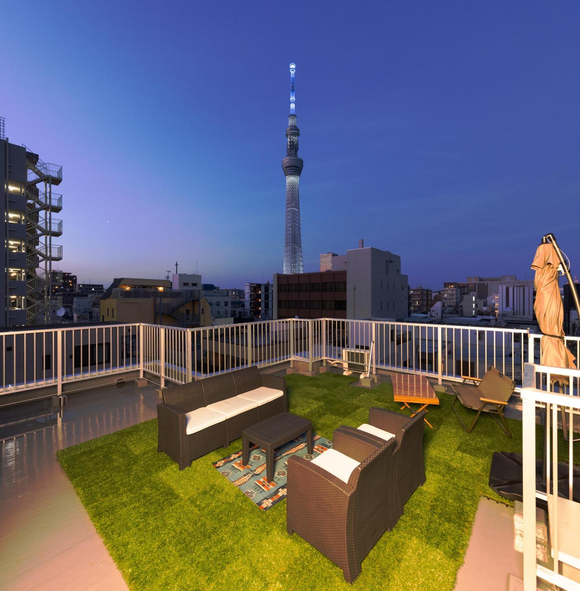 Apartment Walk To Asakusa, Sky Tree Max16p