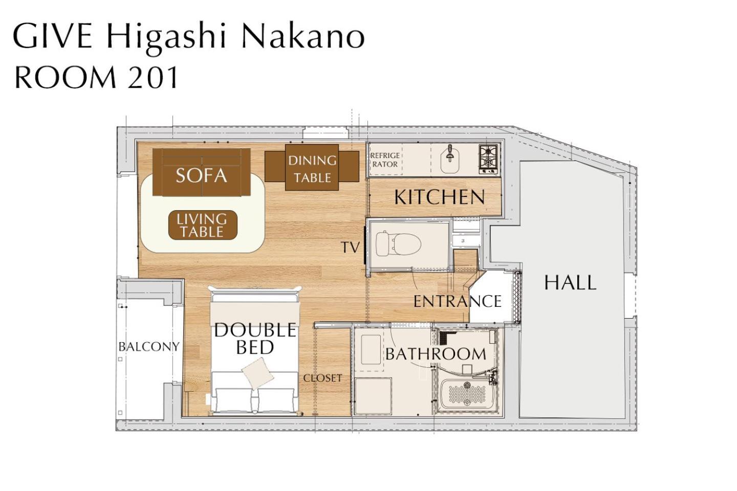 Apartment Give Higashi Nakano *