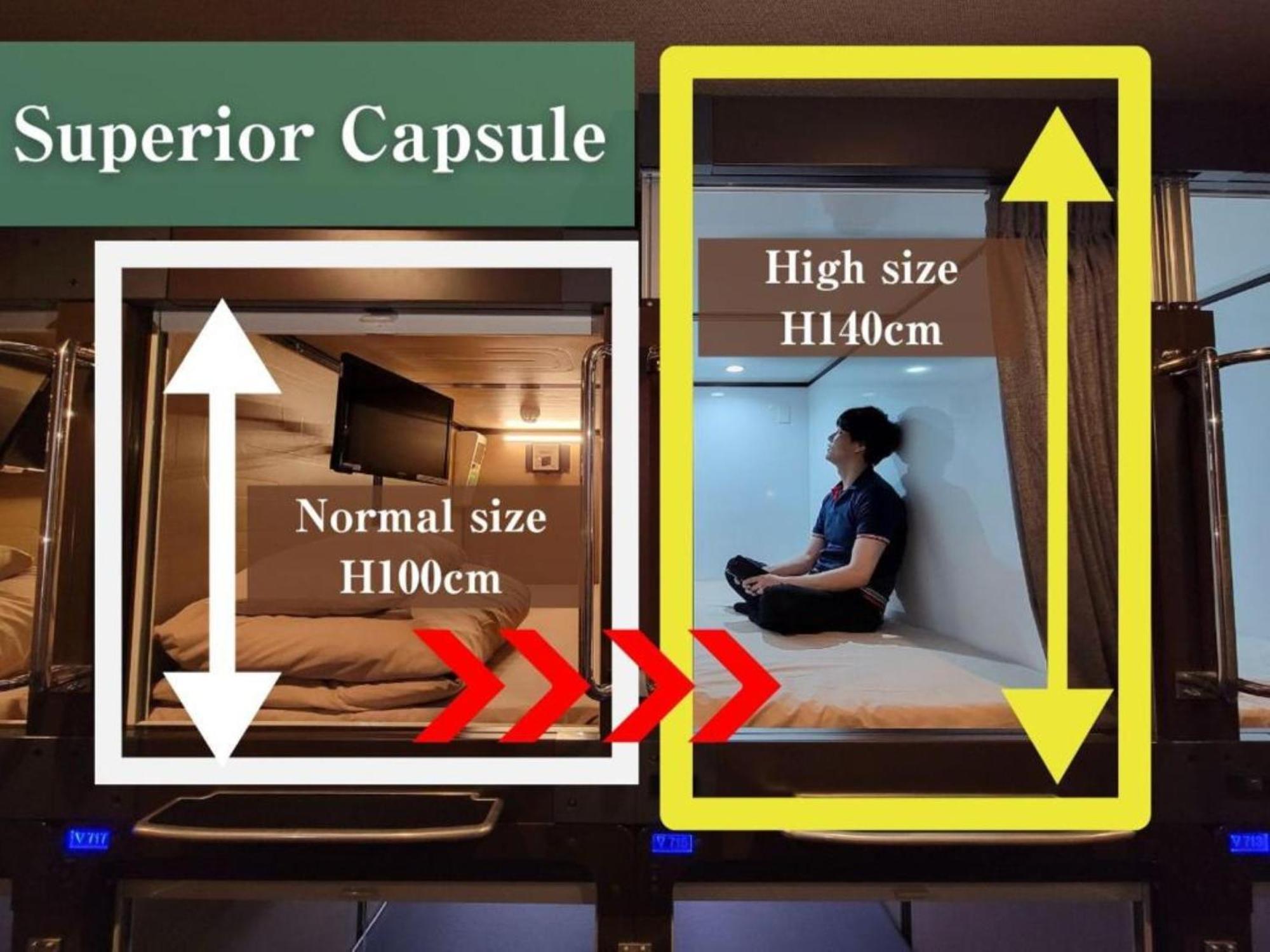 Capsule hotel Anshin Oyado Shinbashi Ekimaeten