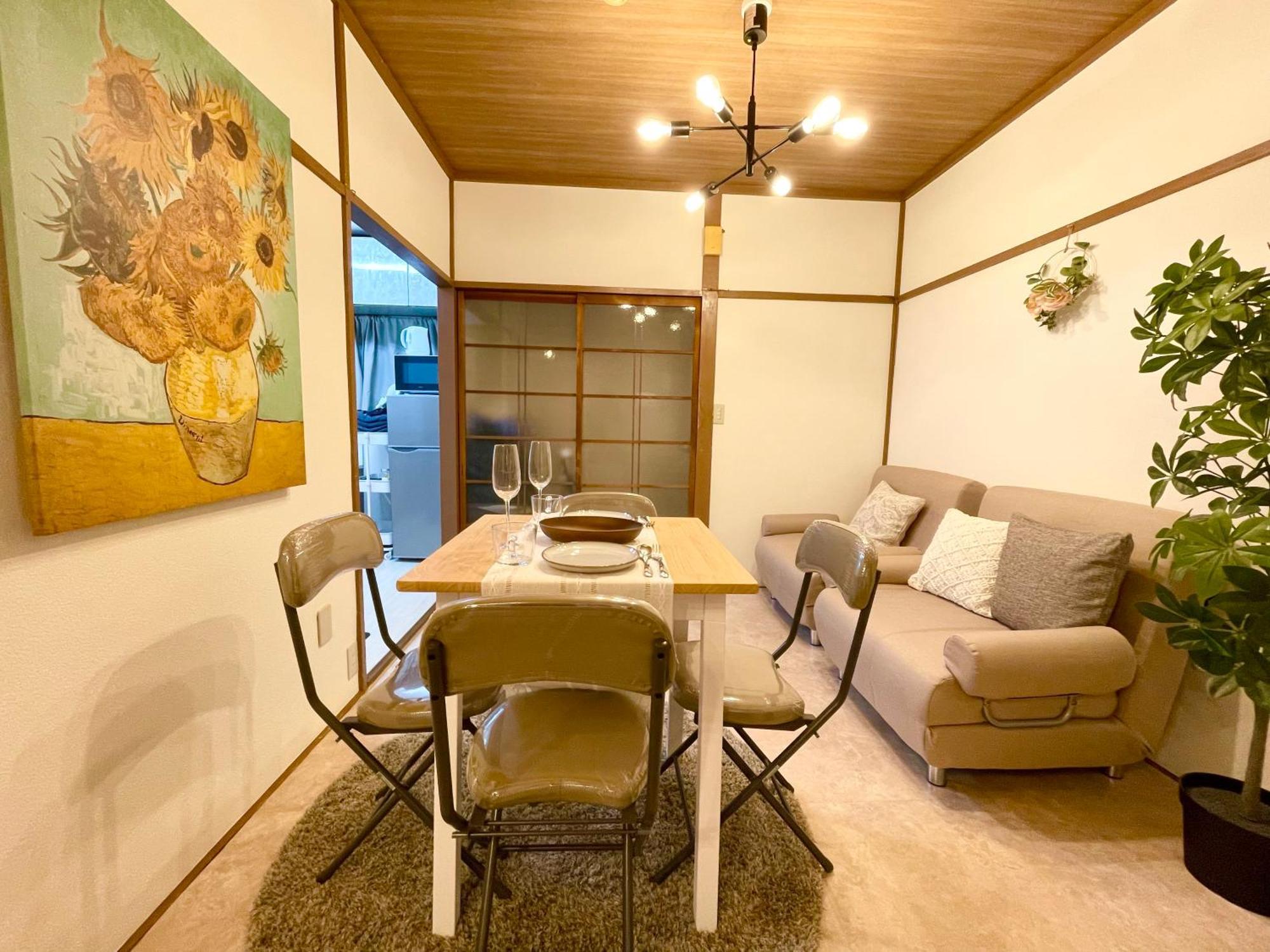 New-open Shinjuku Modern Full-furnished Family Size Apartment5 Only 2min To Shinjuku By Train * Tokyo