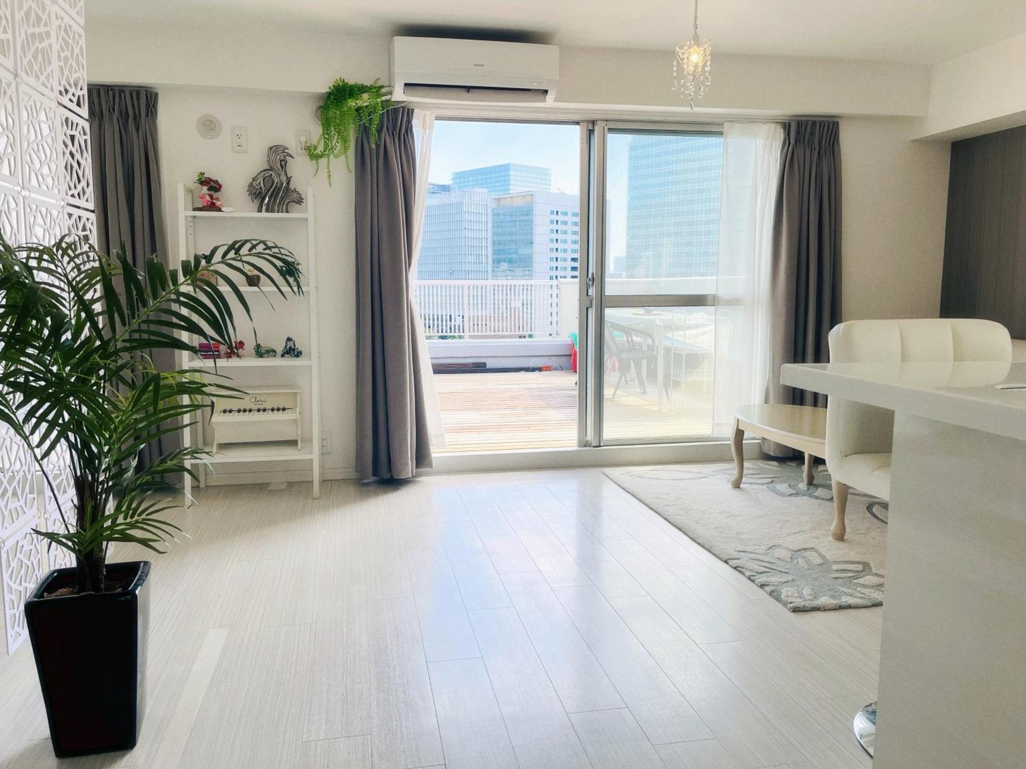 品川東五反田駅徒歩5分の最上階バルコニー付き贅沢体験 Apartment