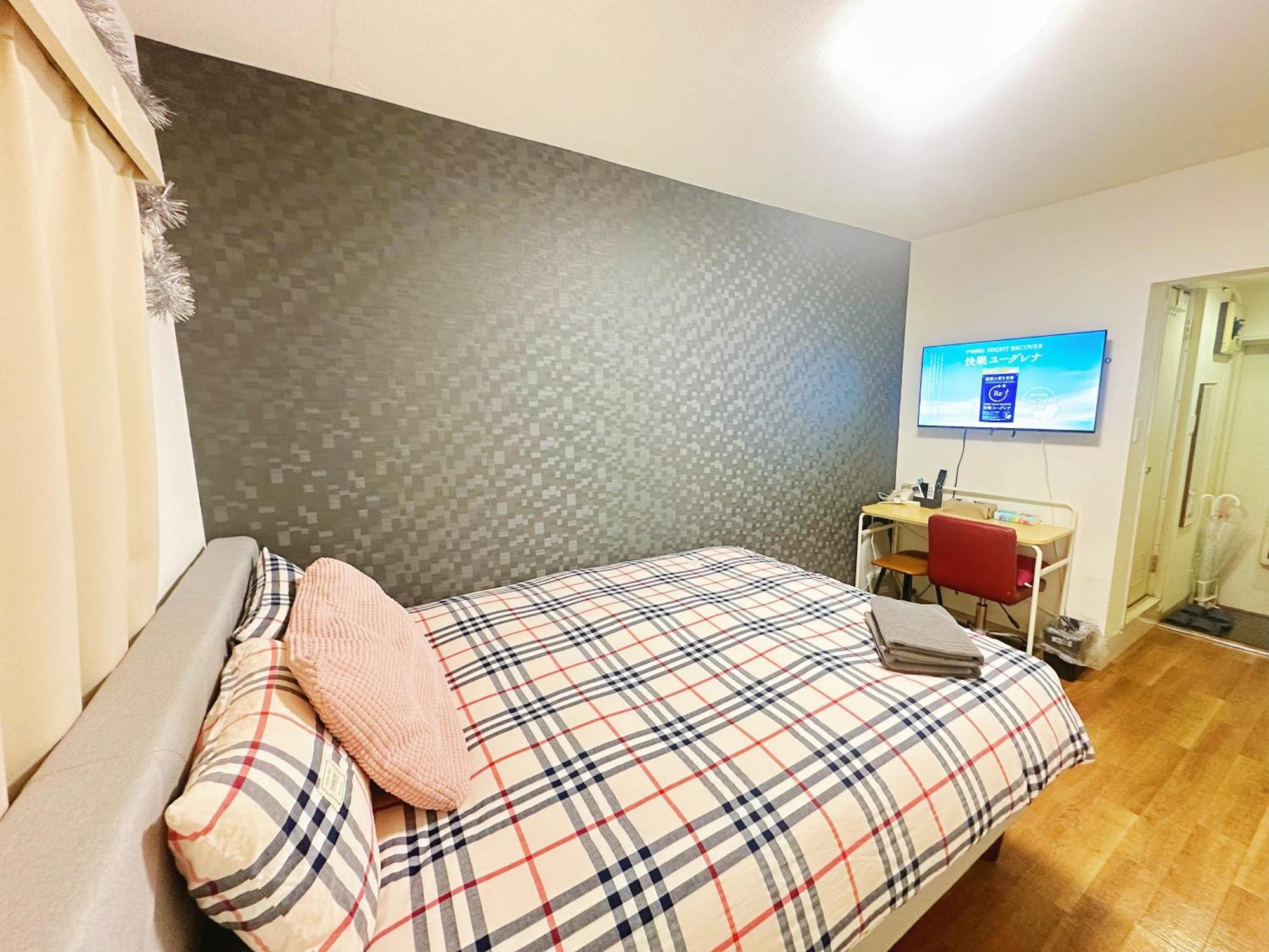 新宿中心jr线新大久保徒步3分钟紧邻韩国街免费wi-fi02 Apartment