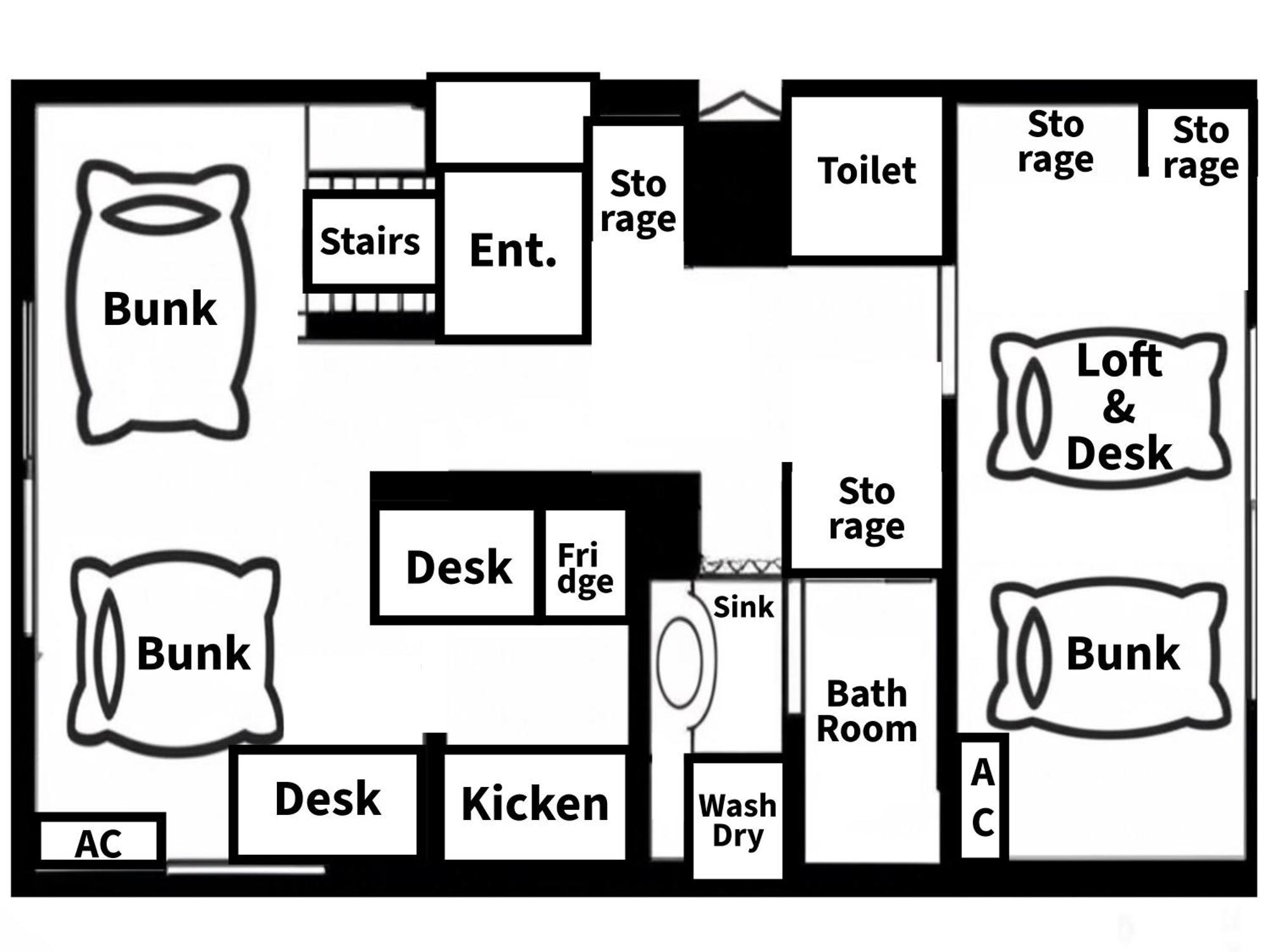 50m 2dk Private Condo!center Of Tokyo!5min Akasaka Sta!! * Tokyo