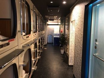 Capsule Shimbashi Capsule hotel Tokyo