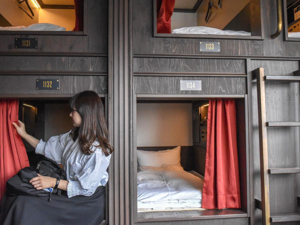 Capsule hotel The Prime Pod Ginza Tokyo