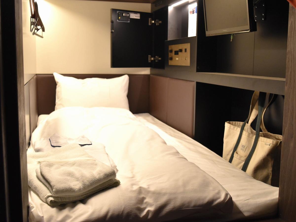 The Prime Pod Ginza Capsule hotel *