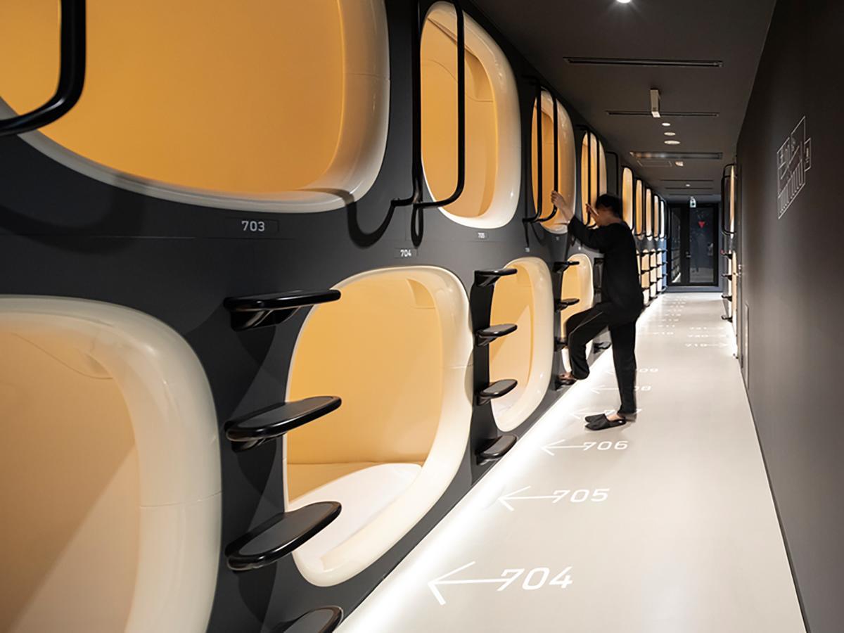 Nine Kamata Capsule hotel Tokyo