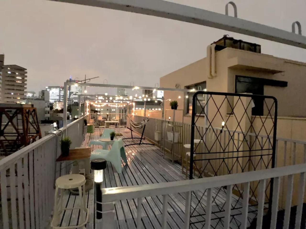 The Private Rooftop Of Harajuku Apartment Tokyo