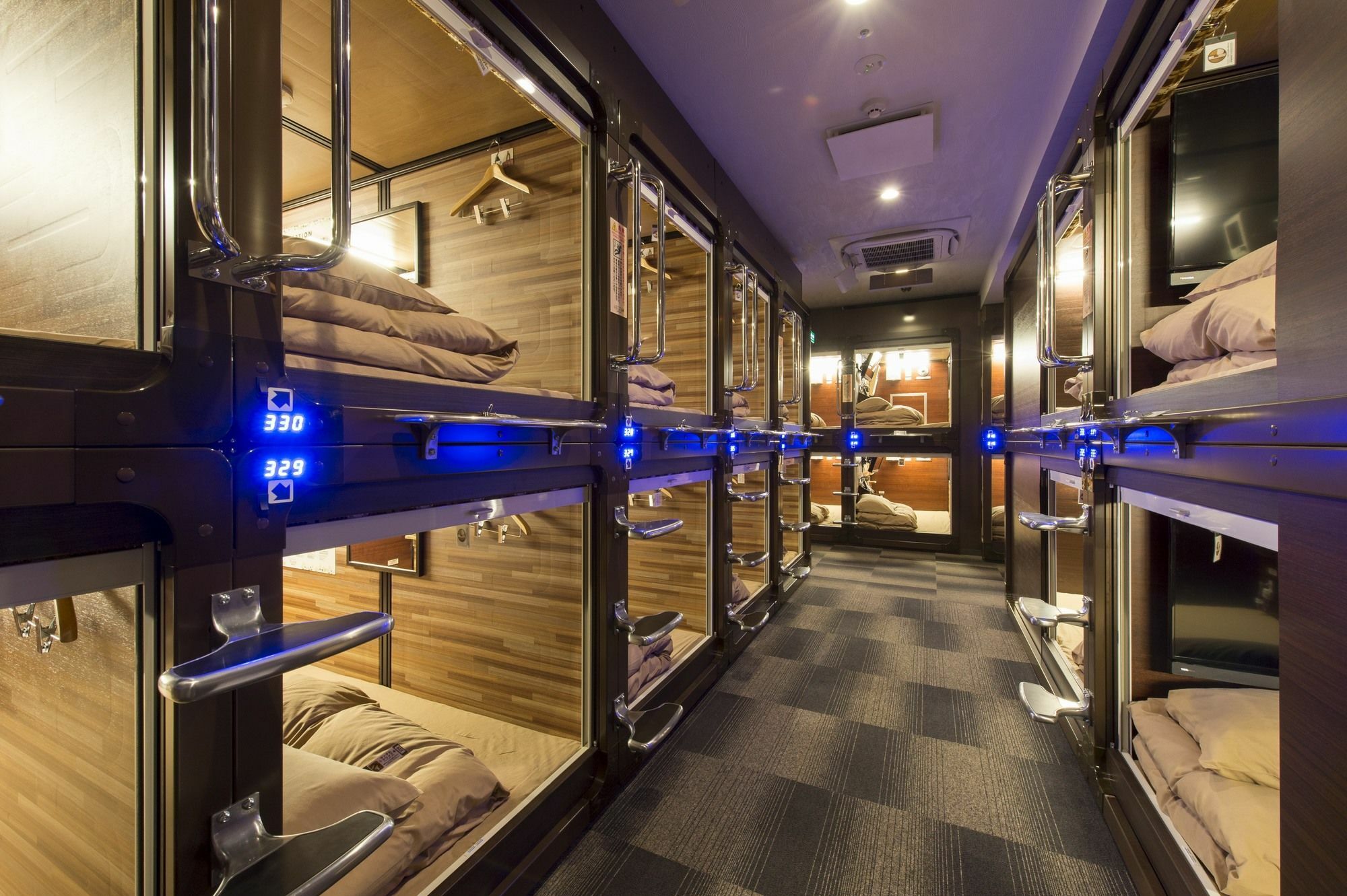 Anshin Oyado Woman Ginza Shiodome Capsule hotel *