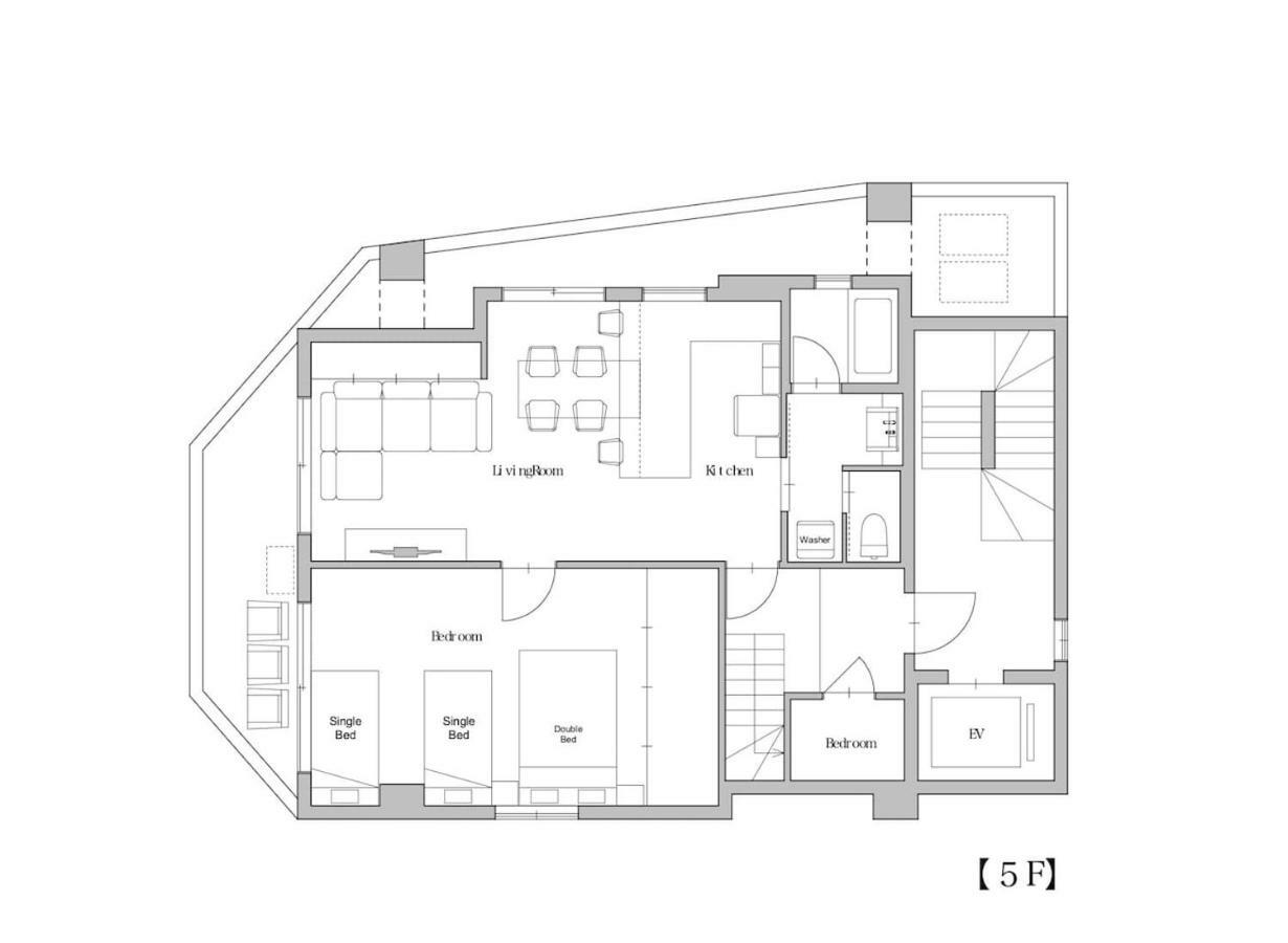 Apartment Shinjuku Duplex Top Floor