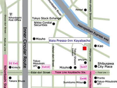Keio Presso Nihonbashi Kayabacho Hotel