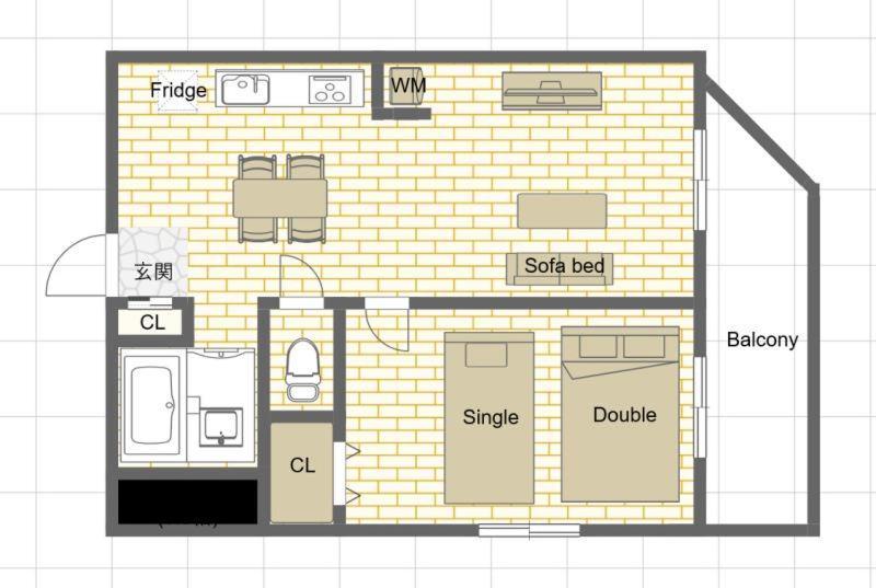 Shinkoiwa Colorbee 5 Apartment