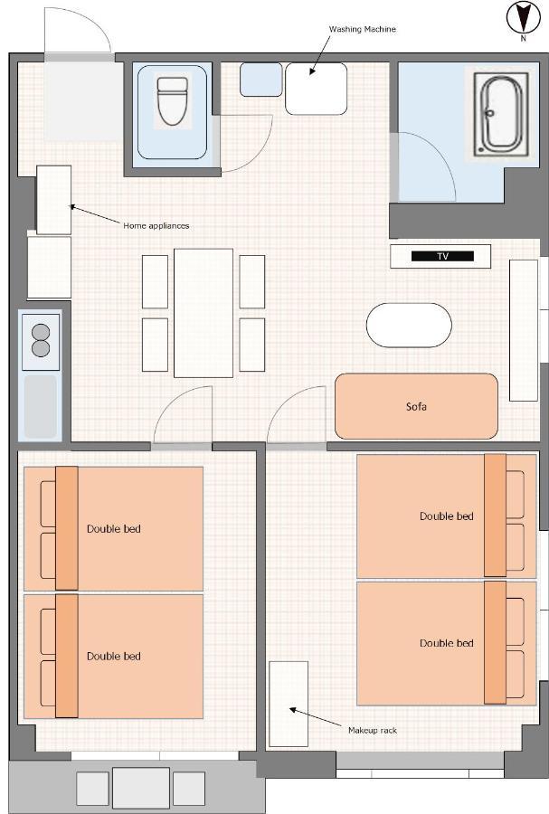 V.close To Shinjuku Kabukicho/korean Town/frwifi A Apartment Tokyo