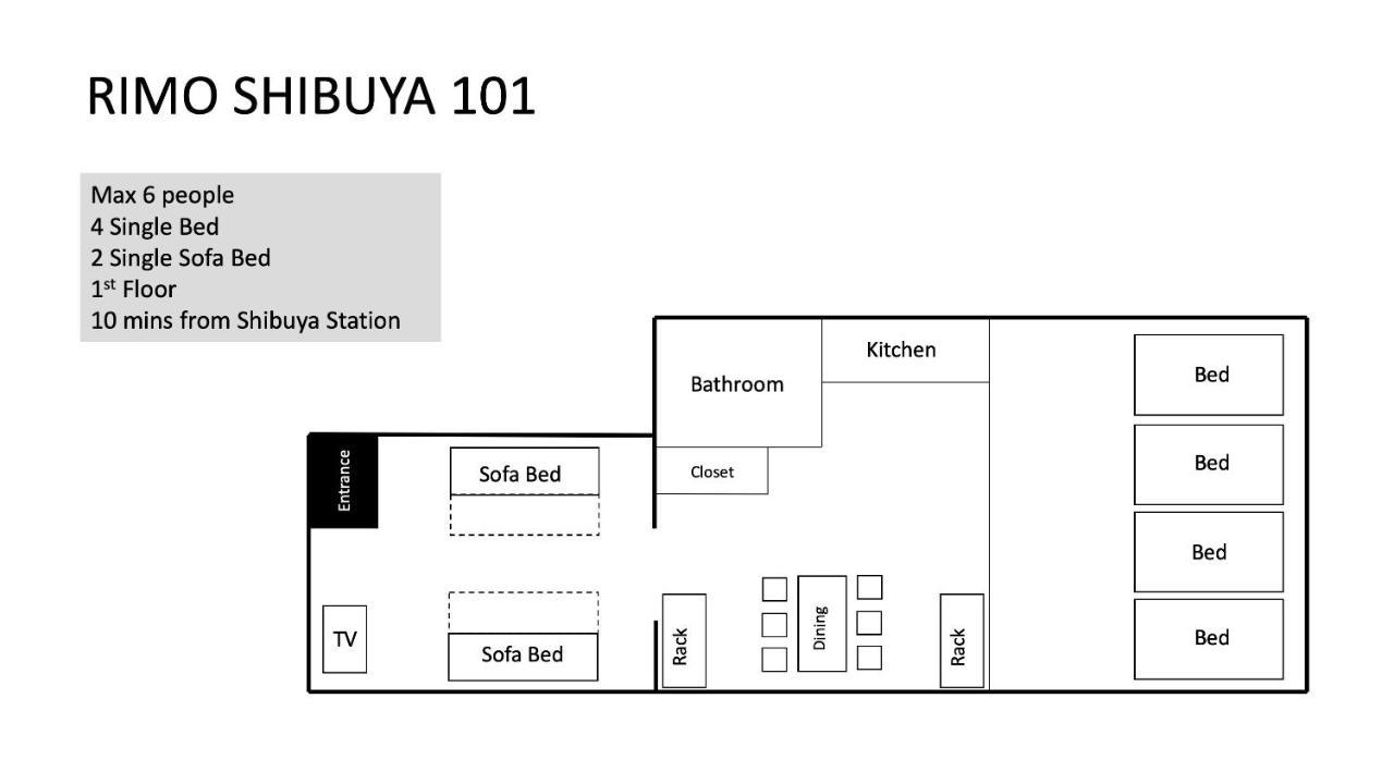 Apartment Rimo Shibuya 101