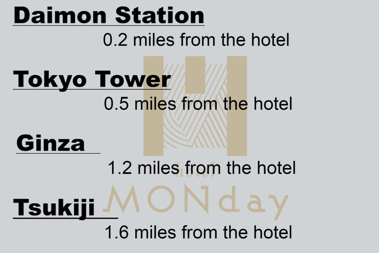 Monday Hamamatsucho Daimon Aparthotel Tokyo