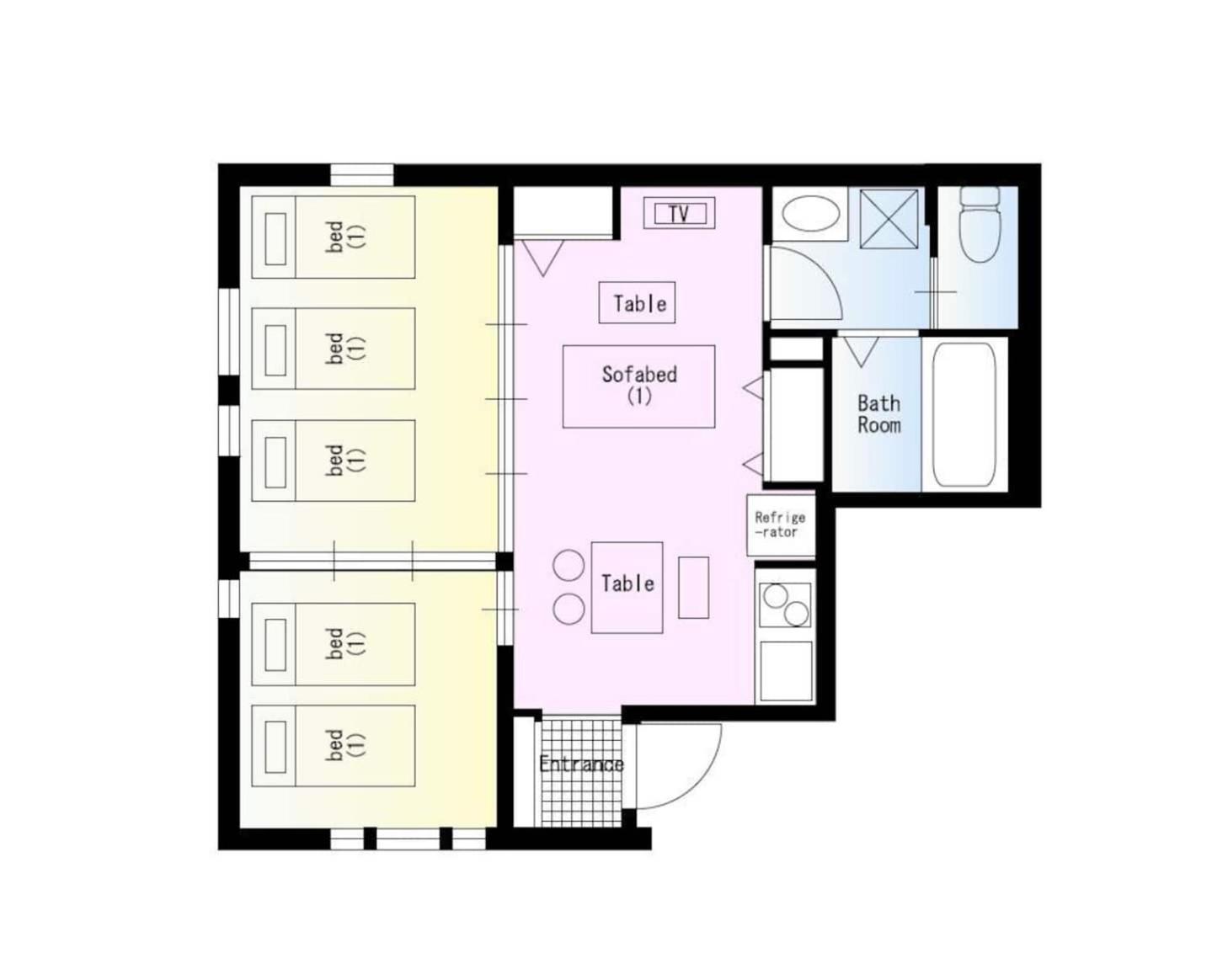 Apartment Prism Kamata Tokyo