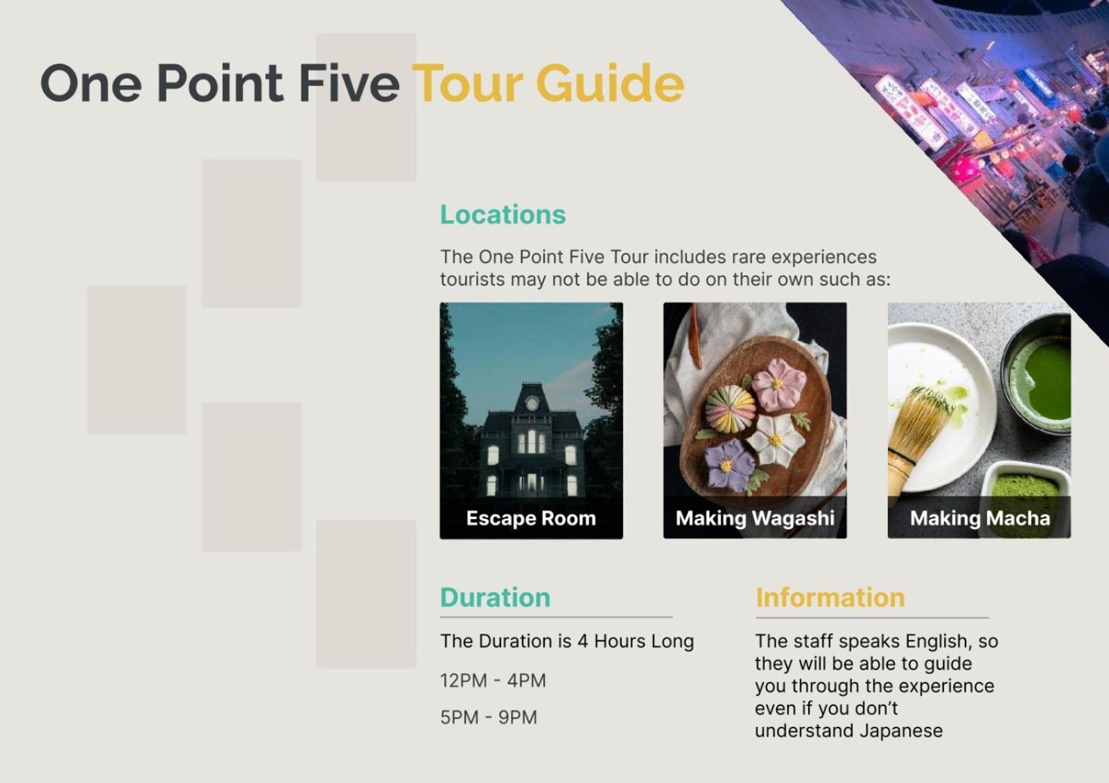 Guest house One Point Five
