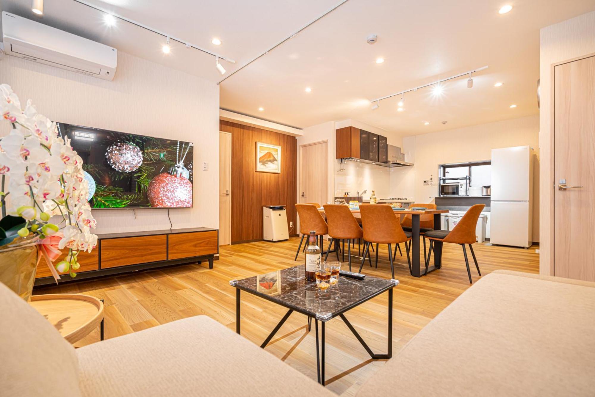 Asakusa,ginza,ueno,skytree,stn&conv 1min ,family Suite,45 Mins To Airport,kiyoka 清禾 Guest house *