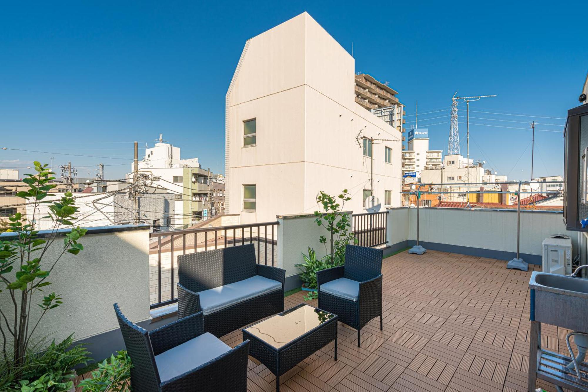 Asakusa,ginza,ueno,skytree,stn&conv 1min ,family Suite,45 Mins To Airport,kiyoka 清禾 Guest house Tokyo