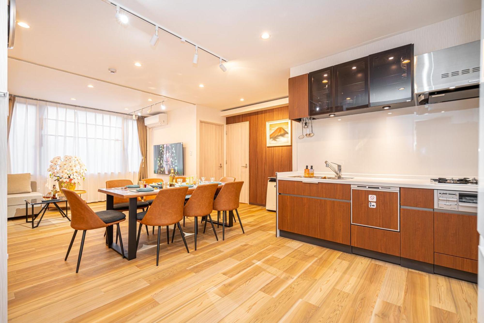 Asakusa,ginza,ueno,skytree,stn&conv 1min ,family Suite,45 Mins To Airport,kiyoka 清禾 Tokyo