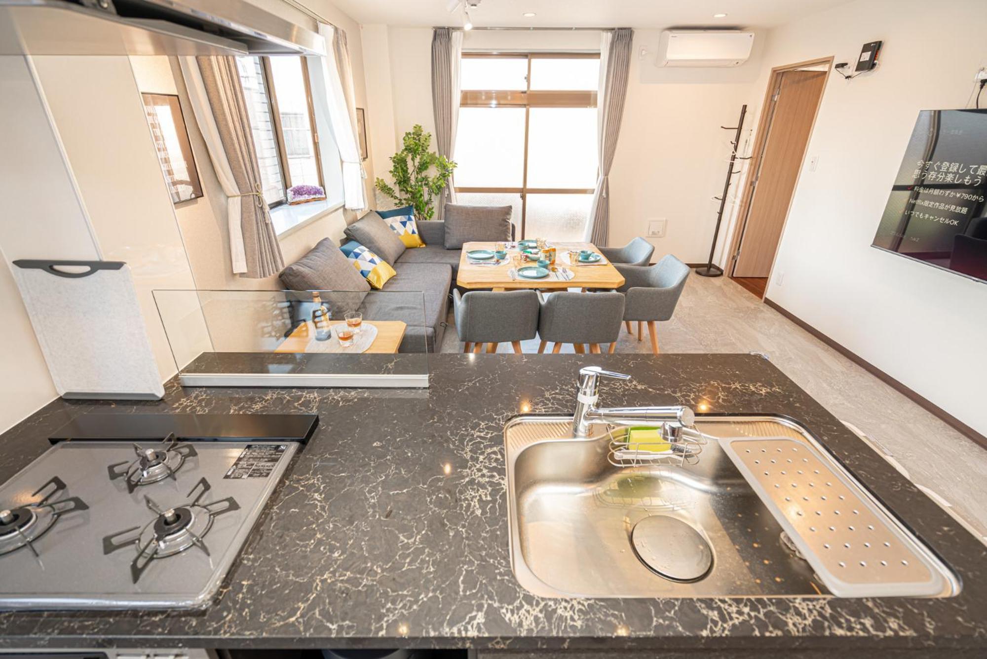 Asakusa,ginza,ueno,skytree,stn&conv 1min ,family Suite,45 Mins To Airport,kiyoka 清禾