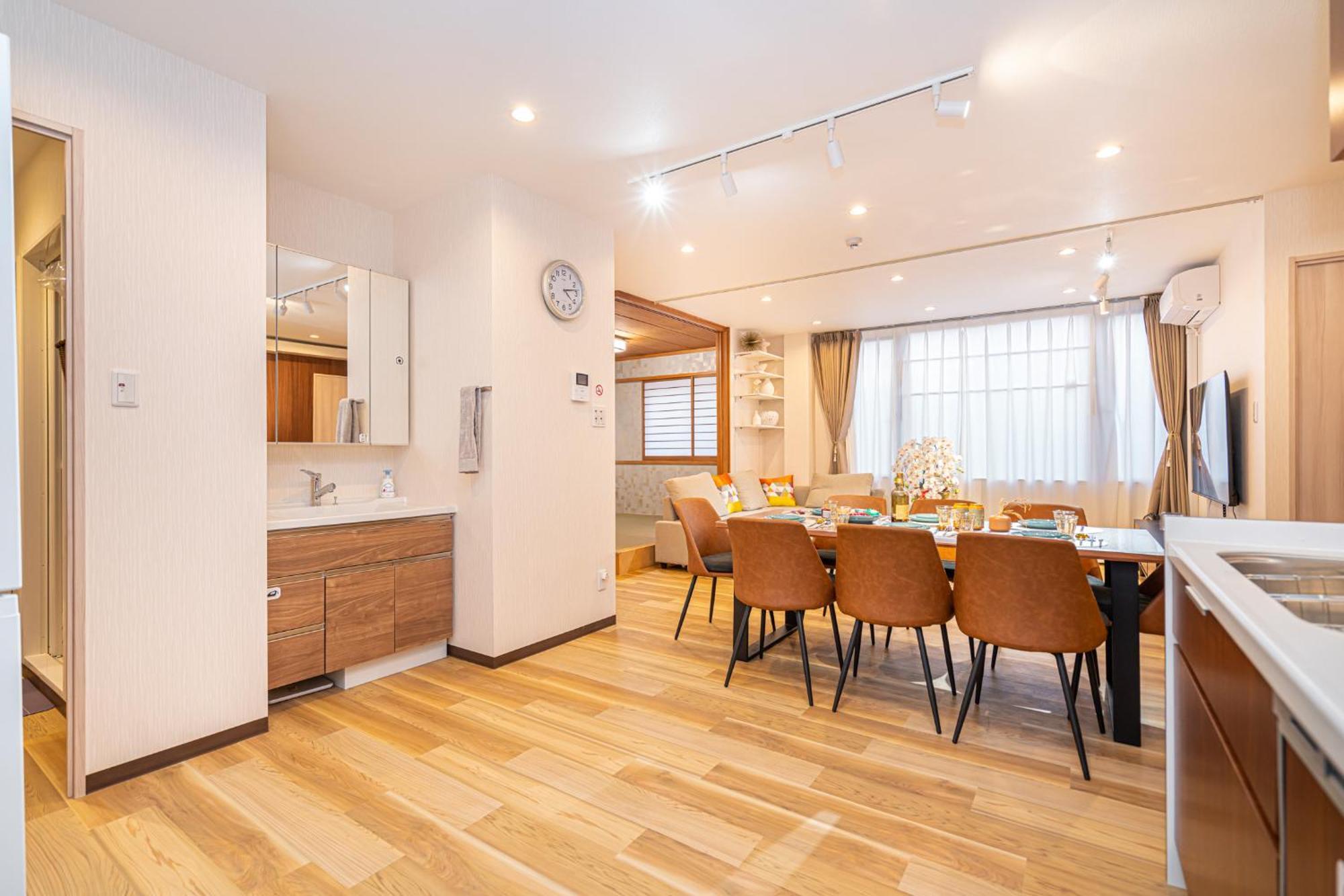 Asakusa,ginza,ueno,skytree,stn&conv 1min ,family Suite,45 Mins To Airport,kiyoka 清禾 Guest house Tokyo