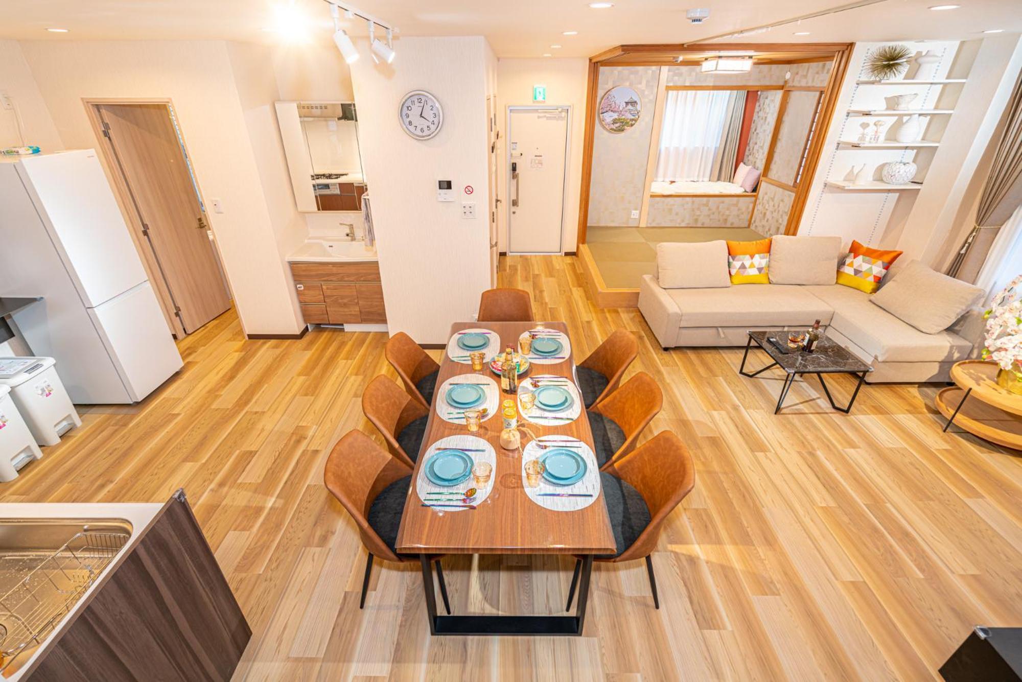 Guest house Asakusa,ginza,ueno,skytree,stn&conv 1min ,family Suite,45 Mins To Airport,kiyoka 清禾 Tokyo