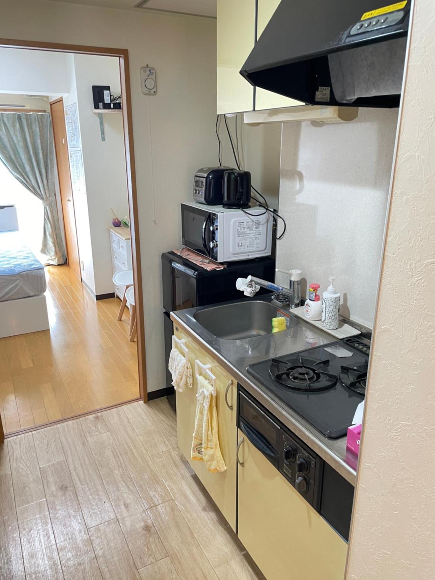 新宿安靜の家-a Quiet In Shinjuku - A 26 Square Meter Double Bed That Feels Like Apartment *