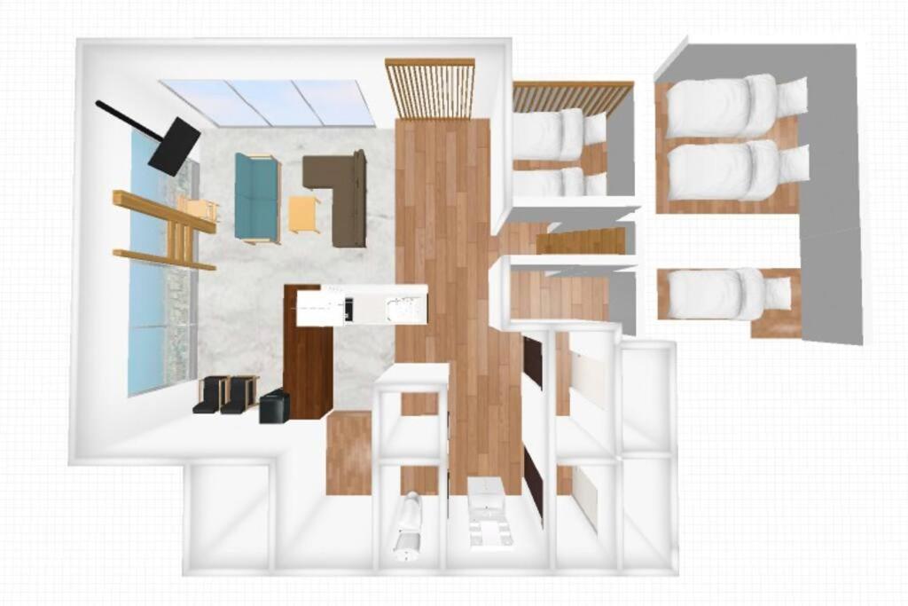 Rakuna 和 Honjo-azumabashi Apartment *