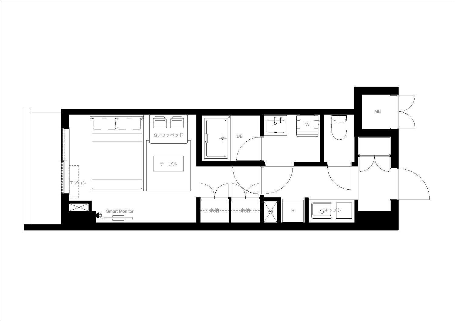 Mat Shinjuku West Apartment