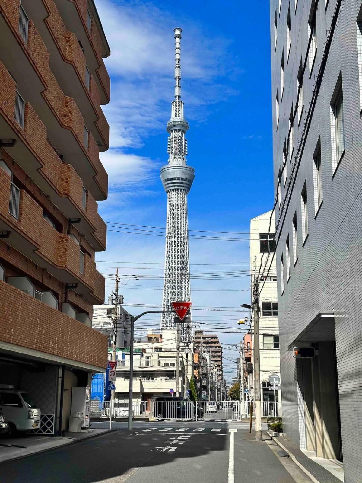 Apartment Kinshicho Sky View: Prime Location With Projector & Wi-fi