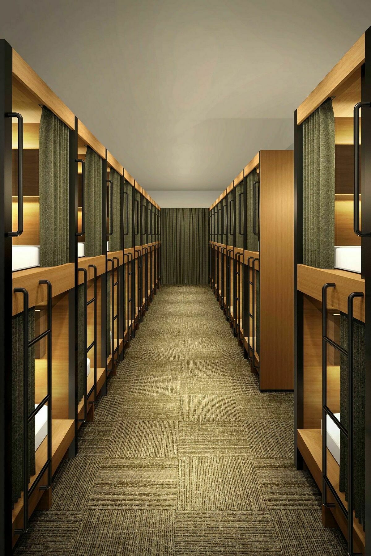 Capsule hotel Commun Shibuya Tokyo