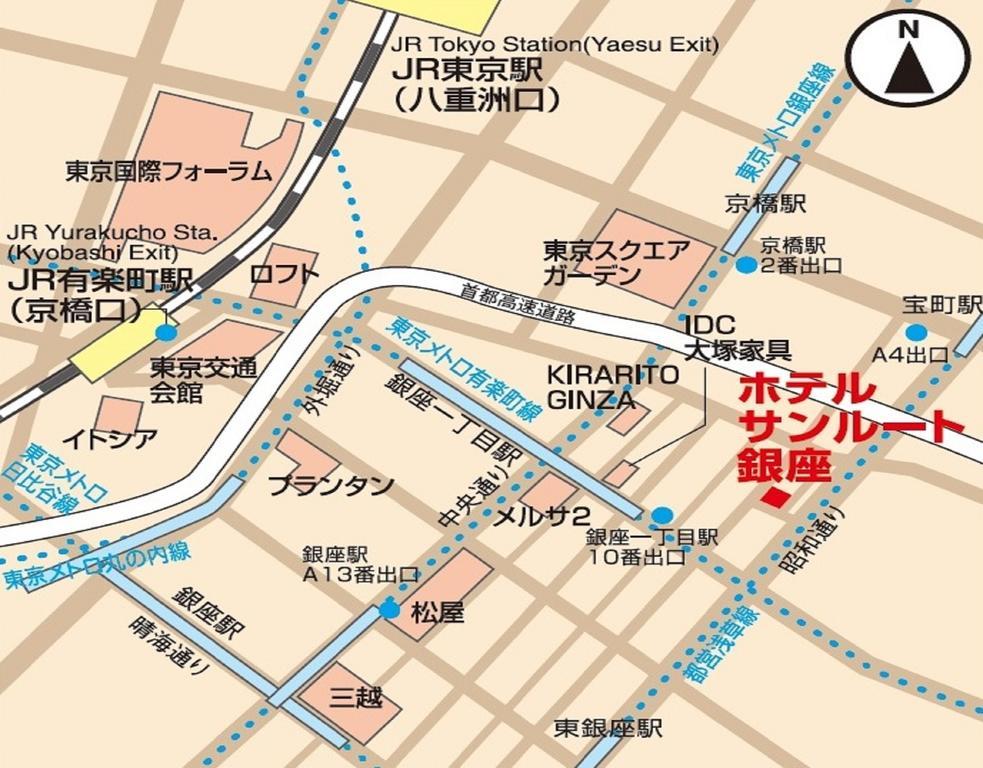 Sunroute Ginza Tokyo