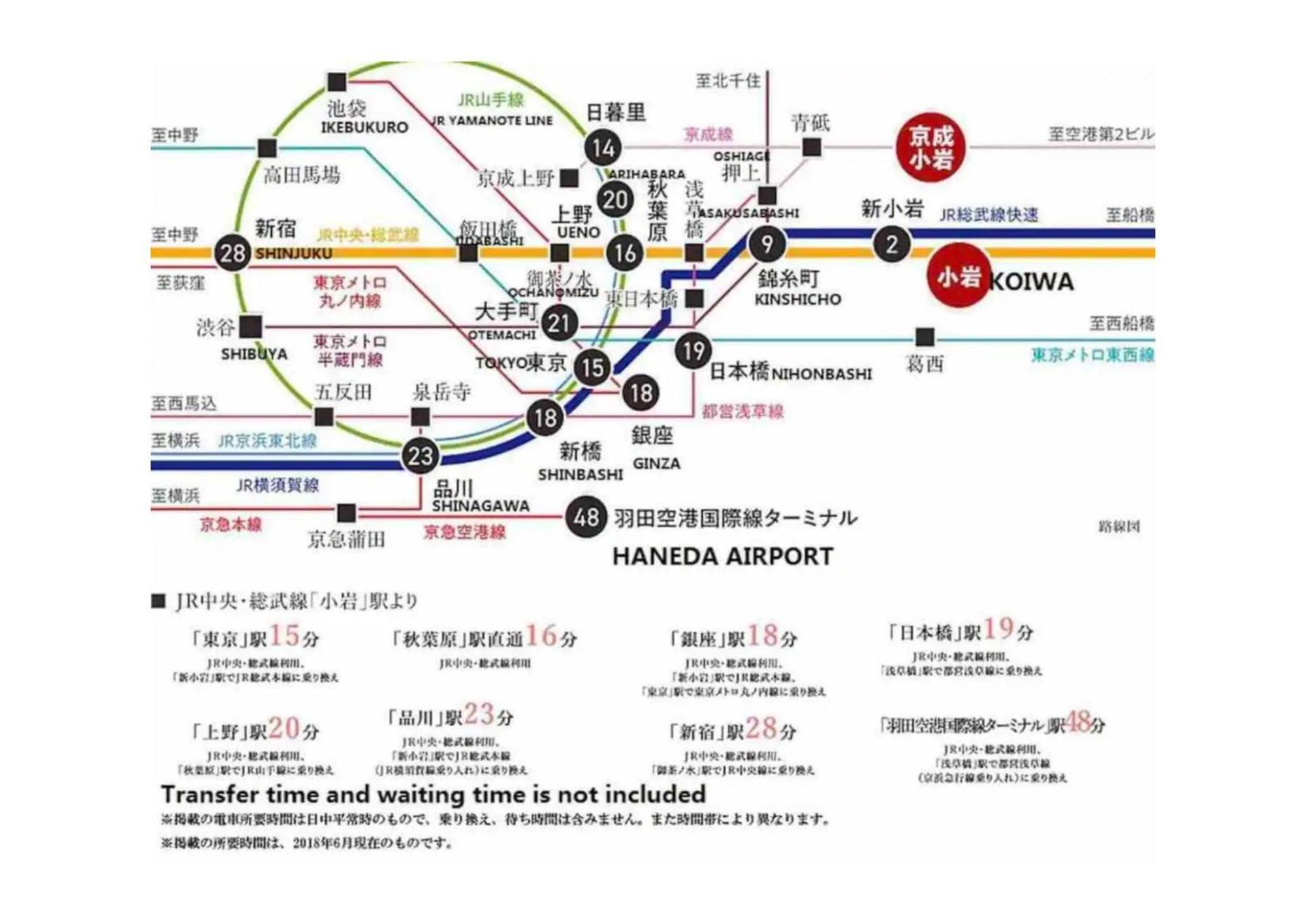 Jr 66sqm 1f Family 2ldk Jr Koiwa-keisei Koiwa-asakusa-oshiage-shinjuku-ueno Apartment Tokyo