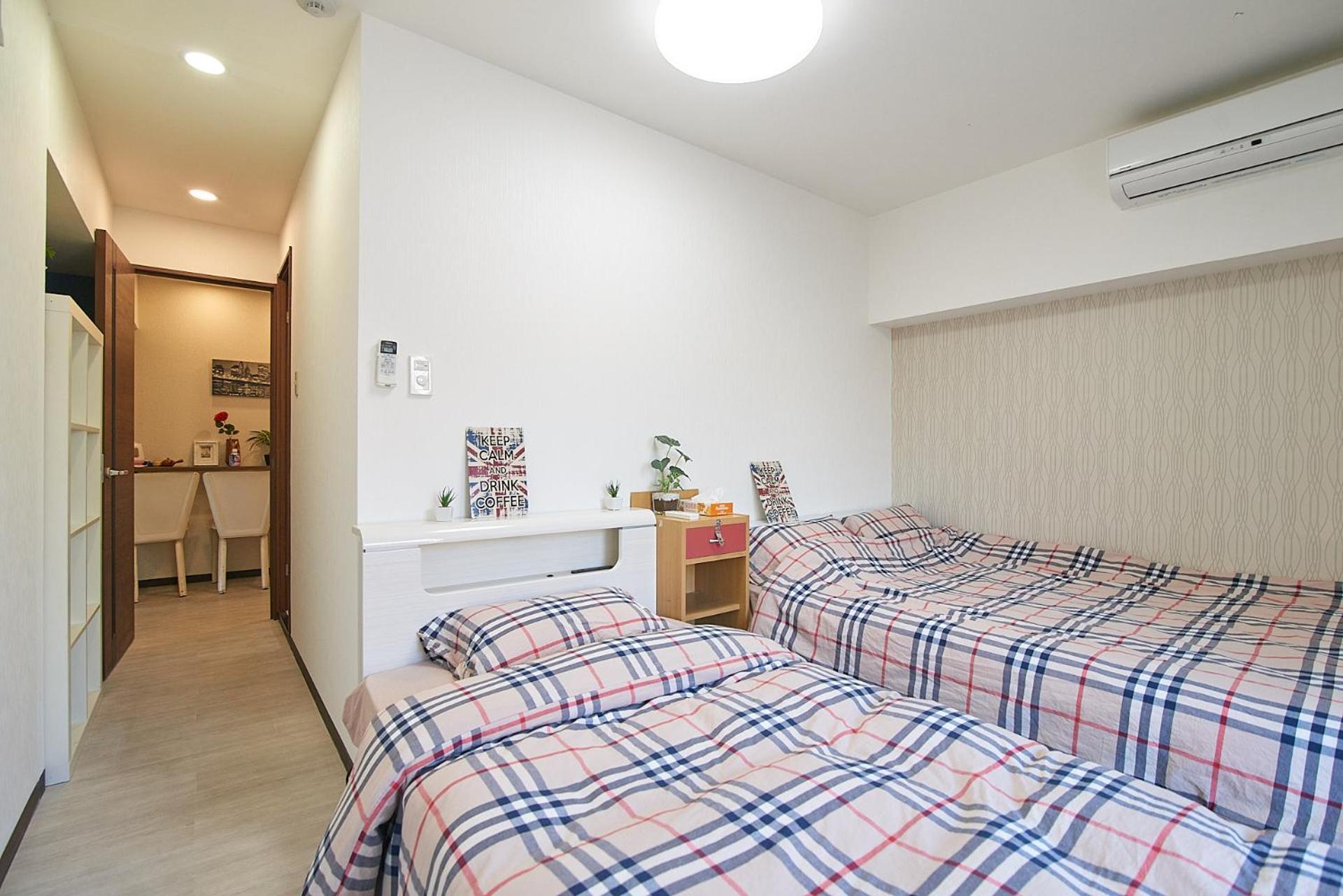 新宿市中心jr线新大久保三分钟紧邻韩国街免费wi-fi Apartment *