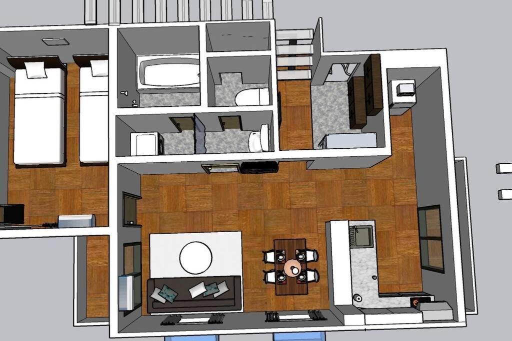 A山手線駒込7分4ldkマンション91平方メートル Apartment *