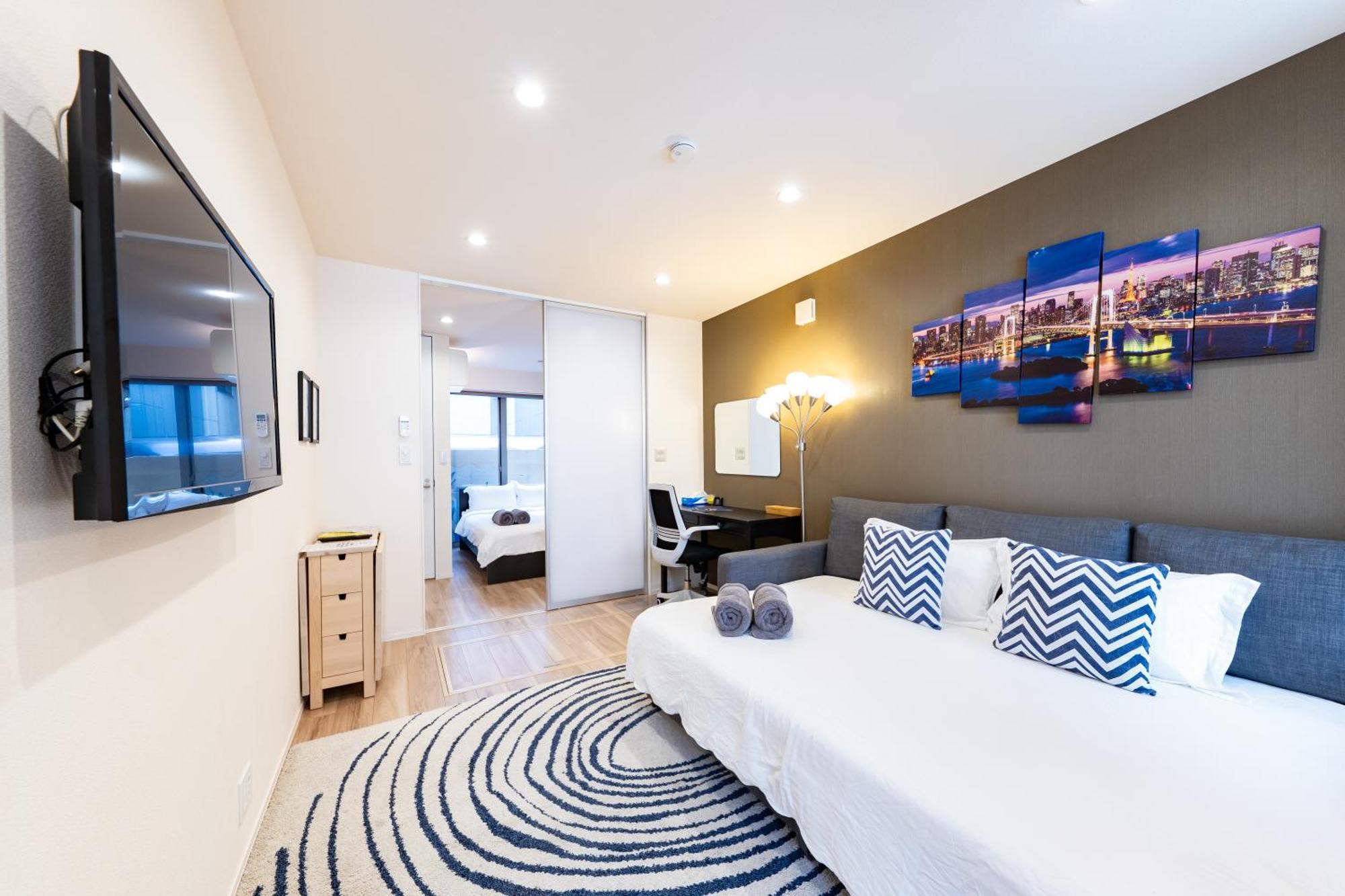 Apartment Ueno Garden House - 2 Mins Walk To Subway, 2 Mins Train To Akihabara, 2 Mins Train To Asakusa *