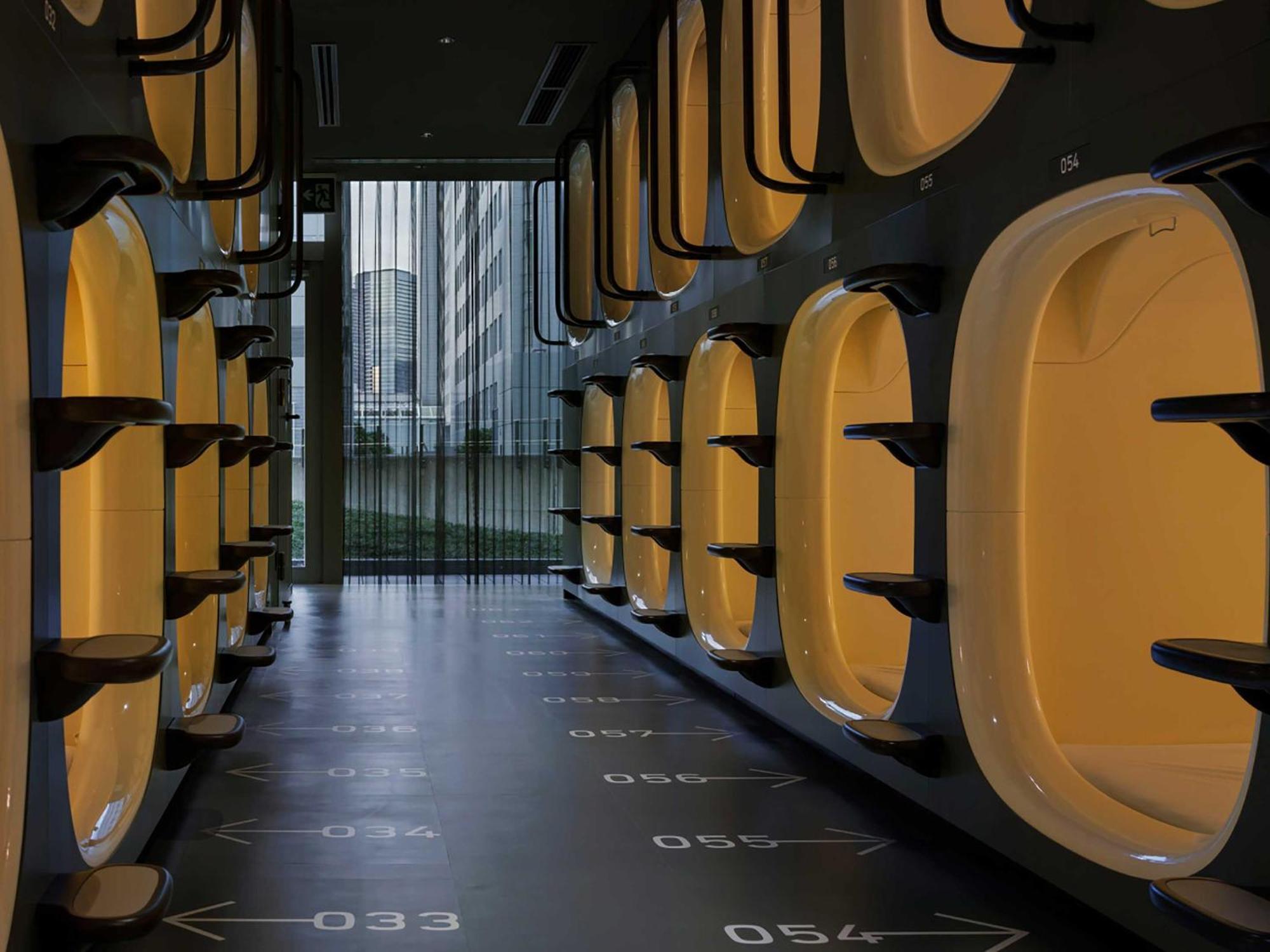 Capsule hotel 9h Nine Shinagawa Station Sleep Lab For Men