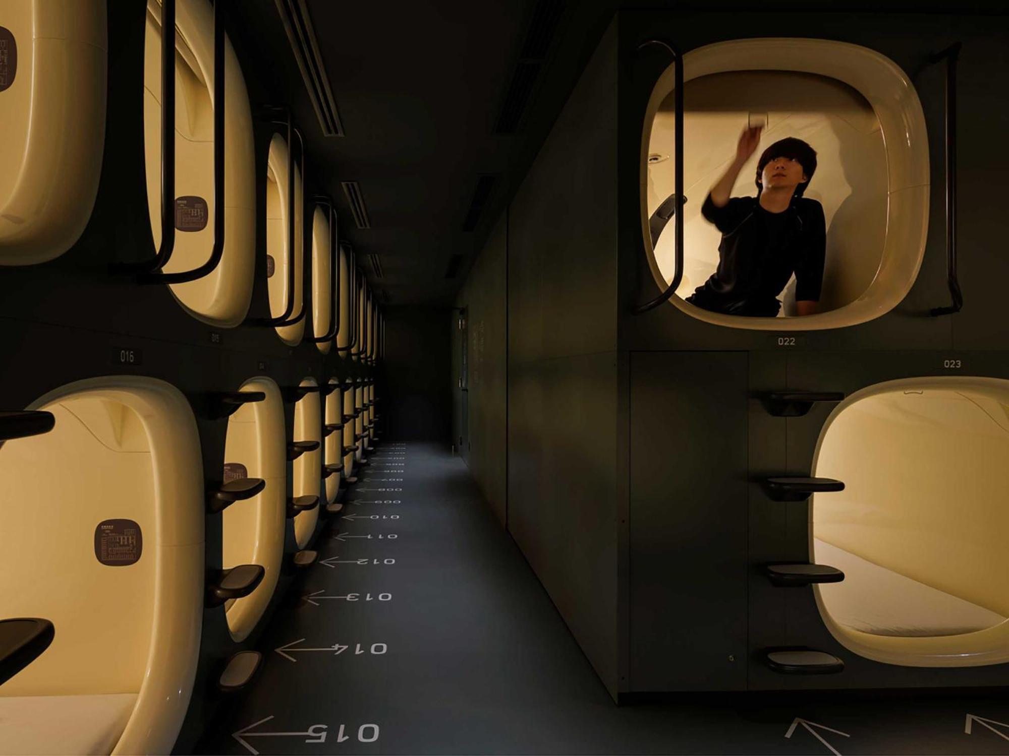 Capsule hotel 9h Nine Shinagawa Station Sleep Lab For Men